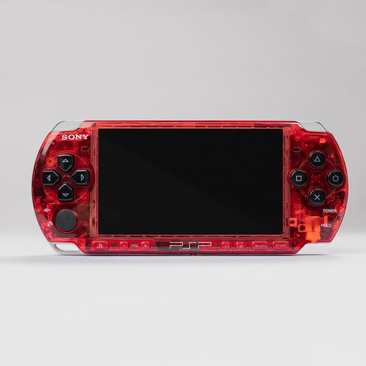 PSP 3000 128GB - Granate Red