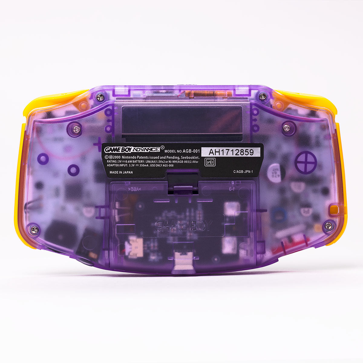 Game Boy Advance IPS USB-C - Purple Ray