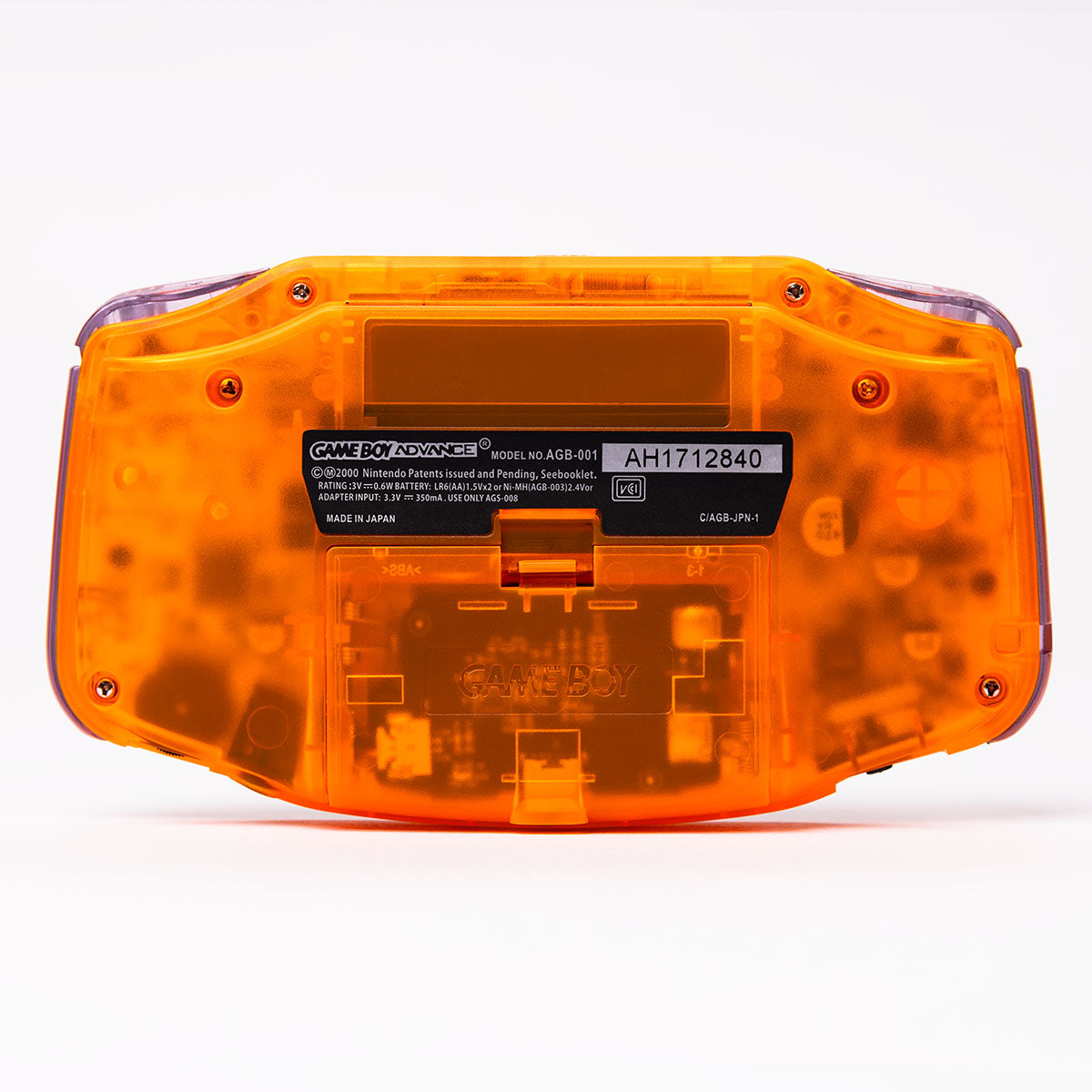 Game Boy Advance IPS USB-C - Lava Orange